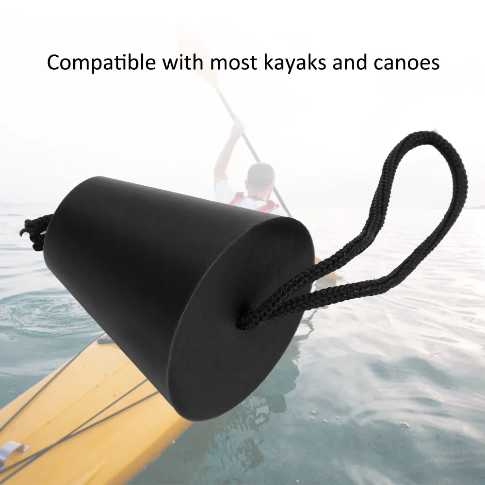 4PCS Convenient With Lanyard Scupper Plug Kit Flexible Silicone Universal Kayak Plug Drain Hole Stopper for Kayaks