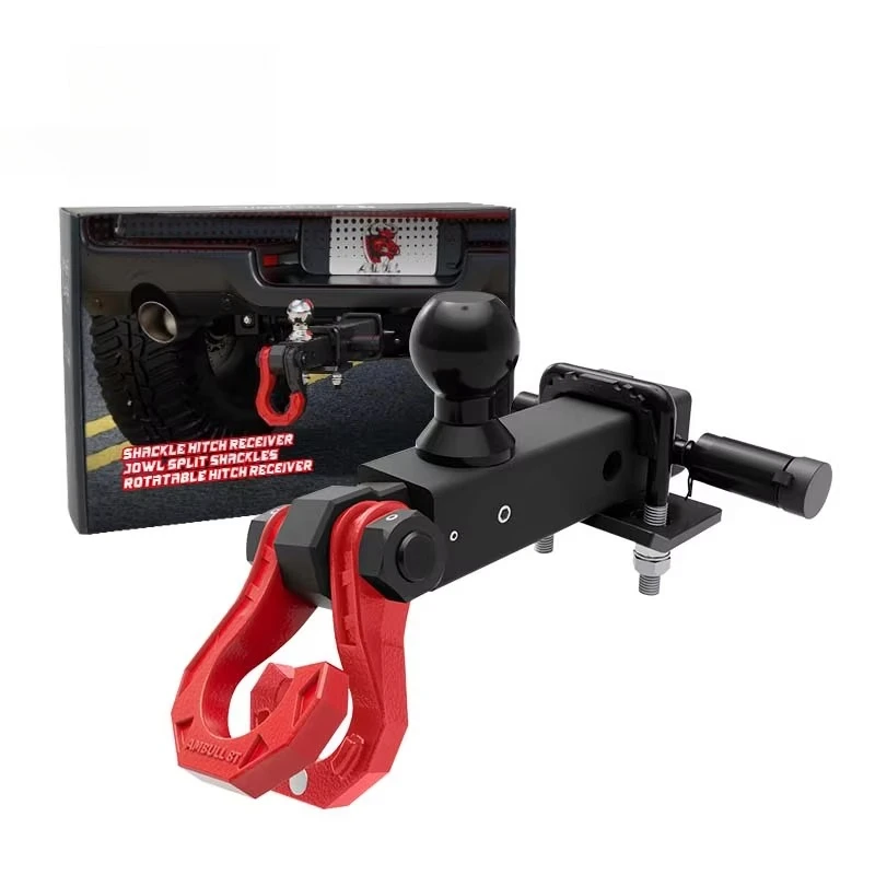 

2-Inch Trailer Hitch Coupler Adjustable Alloy Steel Tow Trailer Hitch Ball Trailer Hitch Fits Receiver