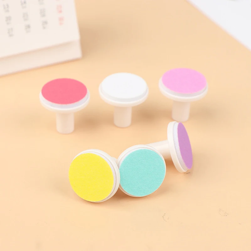 New-10Pcs Baby Nail File Pads Electric Nail Trimmer Replacement Pads Baby Nail Grinding Heads For Kid Newborn Infant Toddler view 3