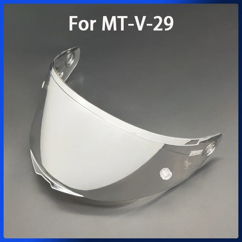 Motorcycle Helmet Visor Lens For MT-V-29 KRE+ Replace Anti-UV Anti-Scratch Dustproof Wind Shield Motorcycle Accessories V29