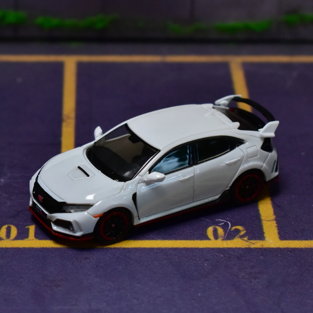 1:87 MC Civic Type R Plastic Model Car