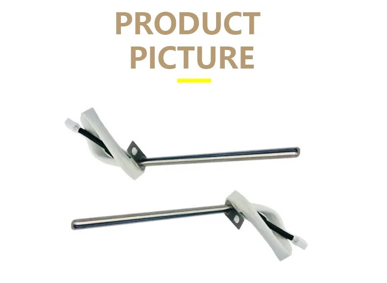 30 قطعة مستشعر درجة حرارة المقاومة البلاتينية للفرن PT100 1000 RTD مع منزل شفة للطعام