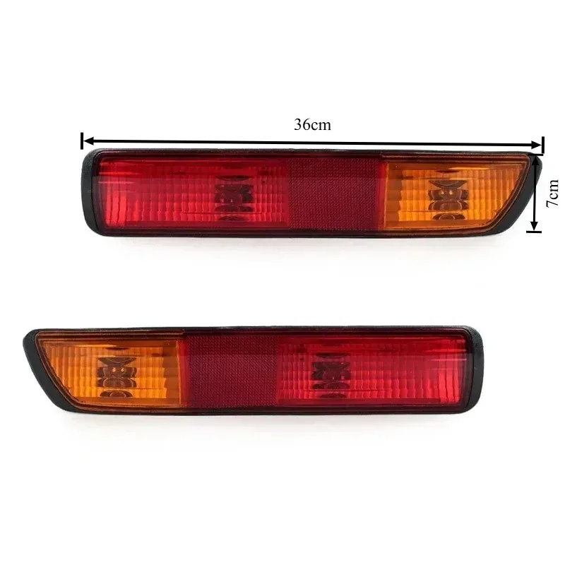 

For Car Pajero Shogun V73 00-03 Car Rear Bumper Brake Light Tail Turn Signal Reflector Lamp New Sell Good