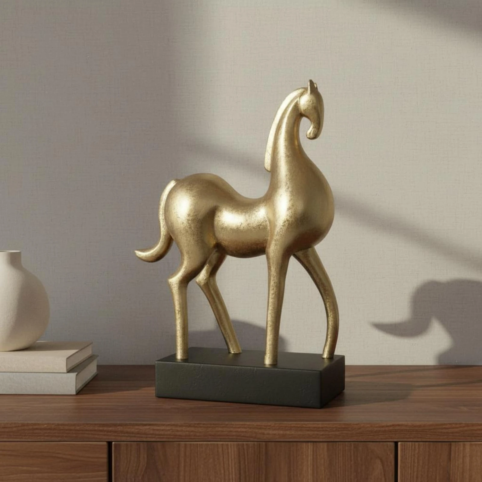 Escultura Abstrata de Cavalo c - Abstract Sculpture Resin avaliação e preço