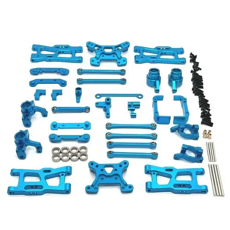 

Для Wltoys 144016 144018: Металлические рулевые кронштейны, стойки амортизаторов, тяги, комплект для модернизации радиоуправляемых машин, запчасти и аксессуары