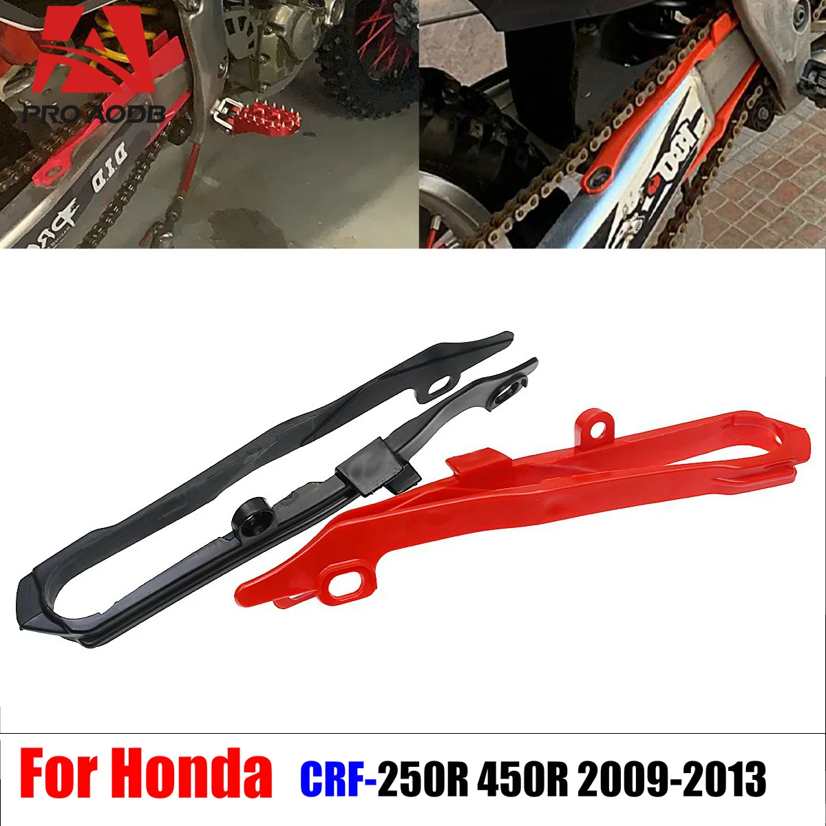 

For Honda CRF250R CRF450R CRF 250R 450R 250 450 R High-Quality Motorcycle Accessories - Swingarm Chain Slider Guide Guard