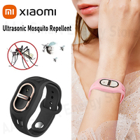 Xiaomi Ultrasonic Mosquito Repellent Wristband Anti-Mosquito Bracelet Waterproof Mute Safe Efficient Outdoor Camping Protection