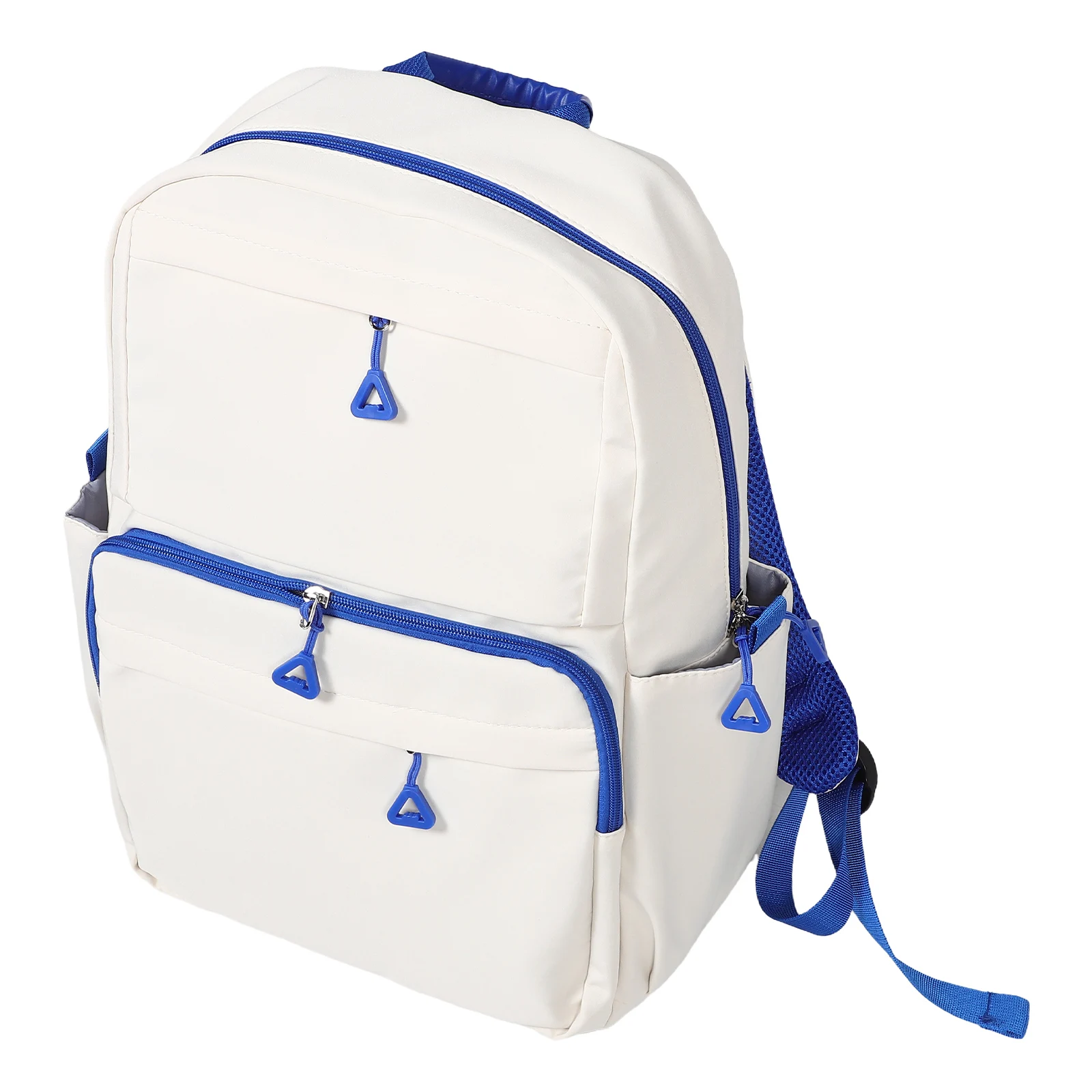 

Large Capacity Dual Shoulder Bag Oxford Cloth Ergonomic Design Durable Multifunctional Compartments Stylish for Work School