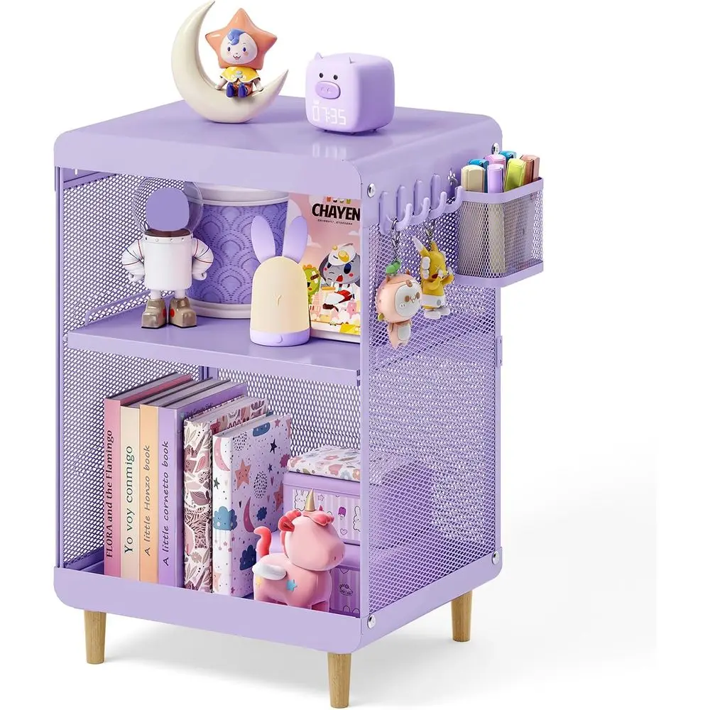 

Children's Bedroom Nightstand, Kids Bedside Table, Teen Girls Nightstand, Toddler Nightstand, End Table for Girls' Rooms, Nights