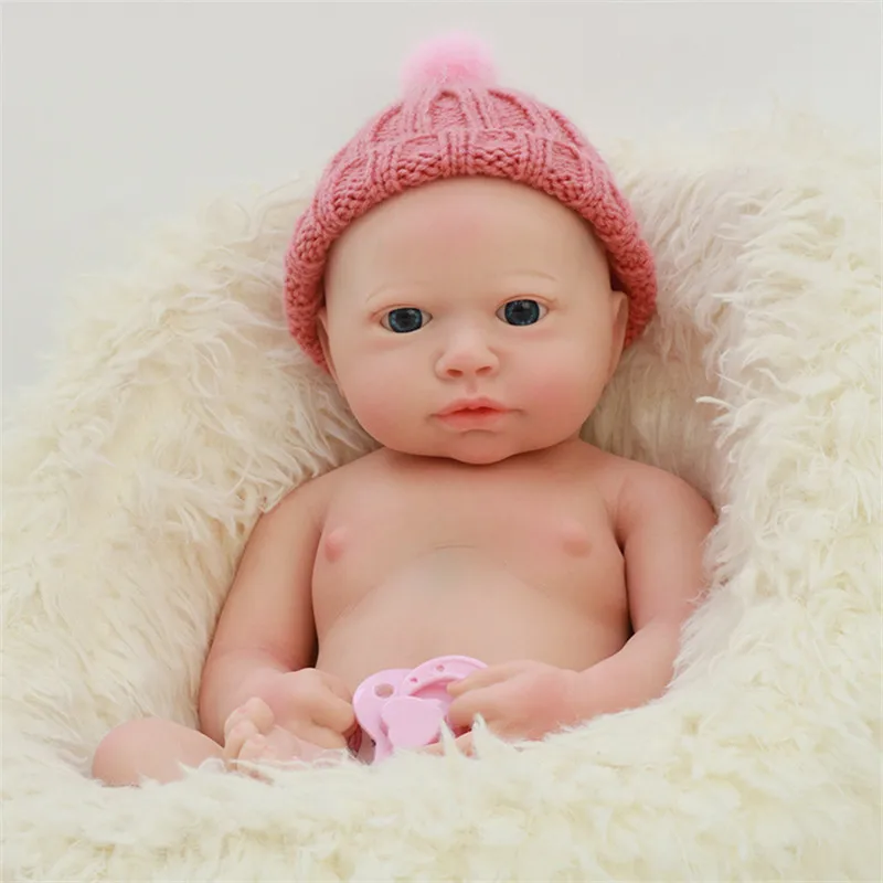 

New Painted Mold 18 Inch Rebirth Doll Kit Lifelike 3D Silicone Solid Vein Visible Rebirth Doll Accessories