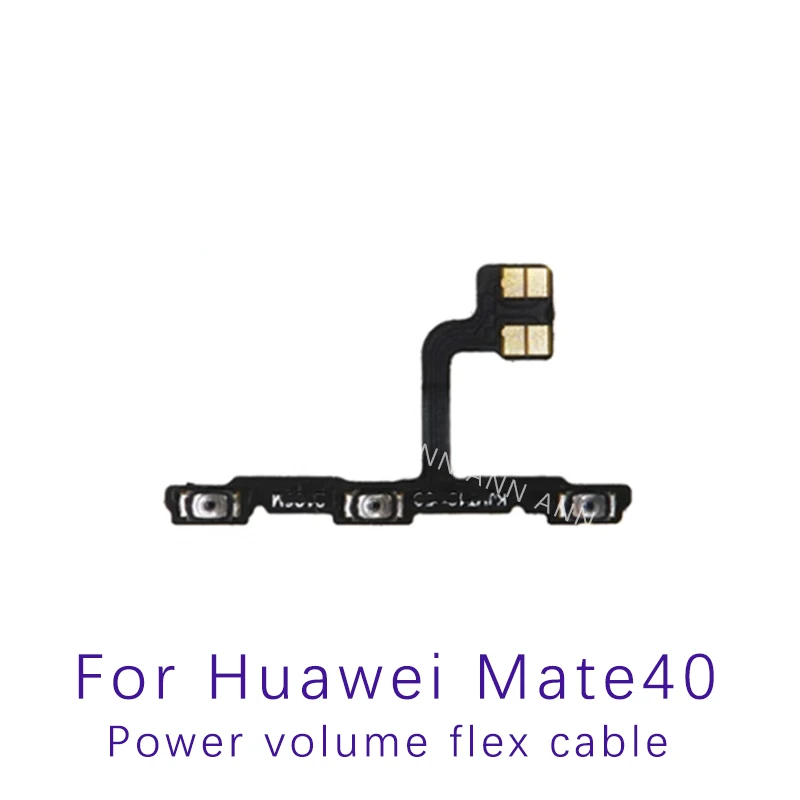 ON OFF Power Button Flex Cable Ribbon For HuaWei Mate30 30pro mate40 40e 40epro mate40rs Mute Silence Volume Key Part