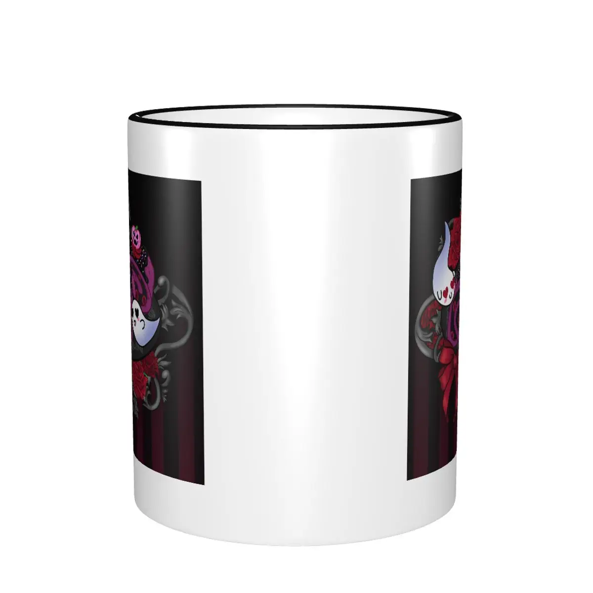Valloween Roll Cake Mug Funny Ceramic Coffee Cups Tea Mugs Milk Cup Drinkware Gift for Friends