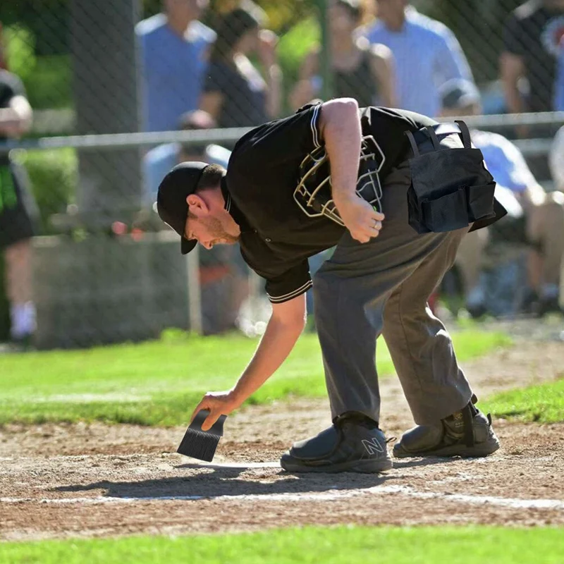 2 Pack Umpire Ball Bag Umpire Gear With 2 Side Pockets Umpire Gear For Baseball Big Softball Belt Extra Easy To Use