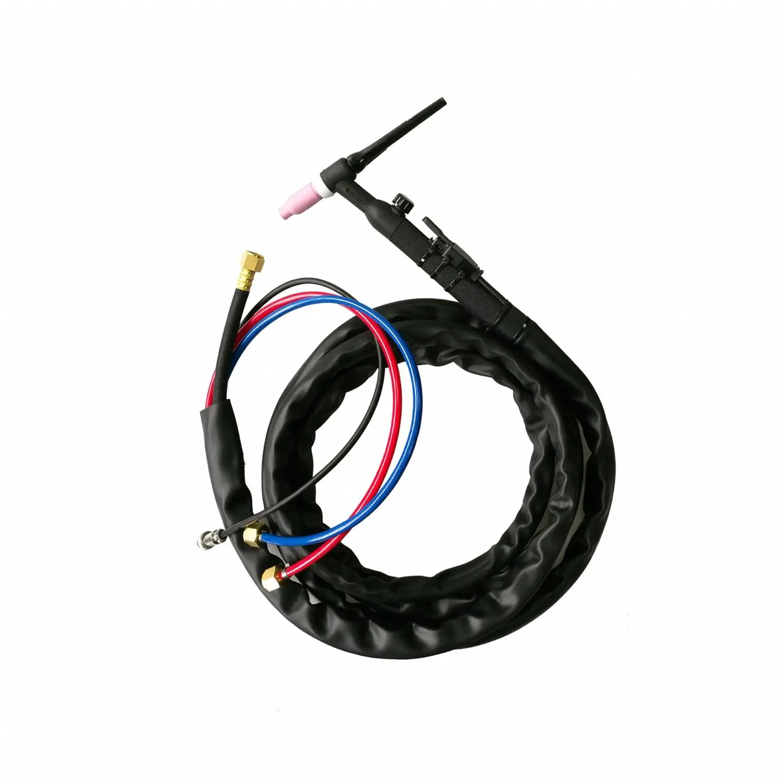 WP-18V Water-Cooled TIG Joining Torch Leak Water-Cooled TIG Torch with 4 M Cable and Hose Assembly Heat Resistant for