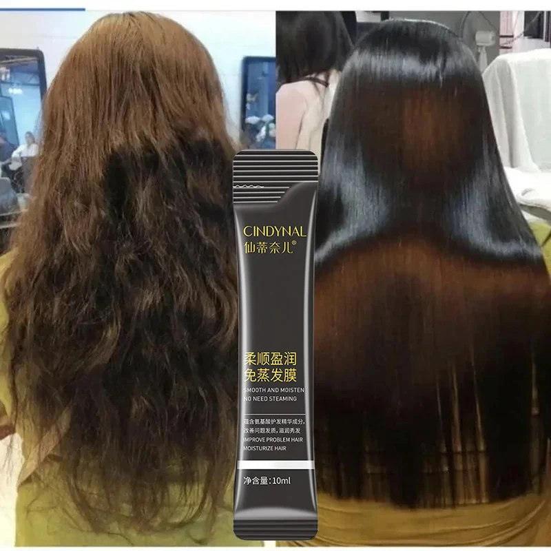 Magical Keratin Hair Mask For Maltreated Hair 5seconds Repairing Damaged Frizzy Hairs Smoothing Nourishing Straightening Care