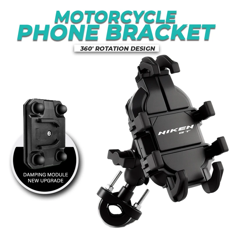 Upgraded Rotary Adjustment Mobile Phone Navigation Motorcycle Bracket For New NIKEN GT Niken NikenGT RNINET RNINE Custom