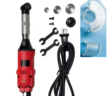 350W 90 grados curva ángulo recto joyería madera Motor de grabado eléctrico amoladora molde pulido colgante herramientas de limpieza de azulejos de cerámica