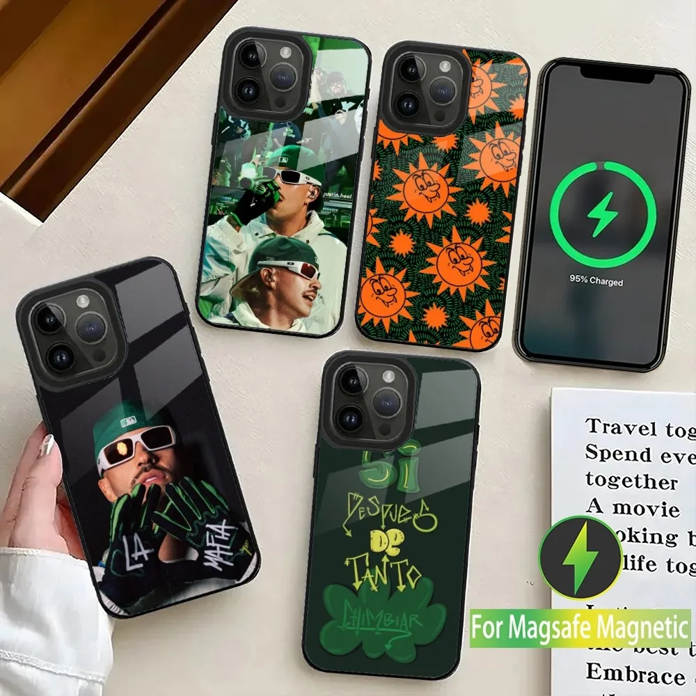 Singer F-Feid Ferxxo SIXDO-S Phone Case For iPhone 15,14,13,12,11,Plus,Pro,Max Mini Magsafe Magnetic Wireless Charging