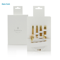 SEEKNIT Bamboo Circular Knitting Needle Set,Interchangeable DIY Craft Tools,Smooth Surface & Rounded Tip for Effortless Knitting
