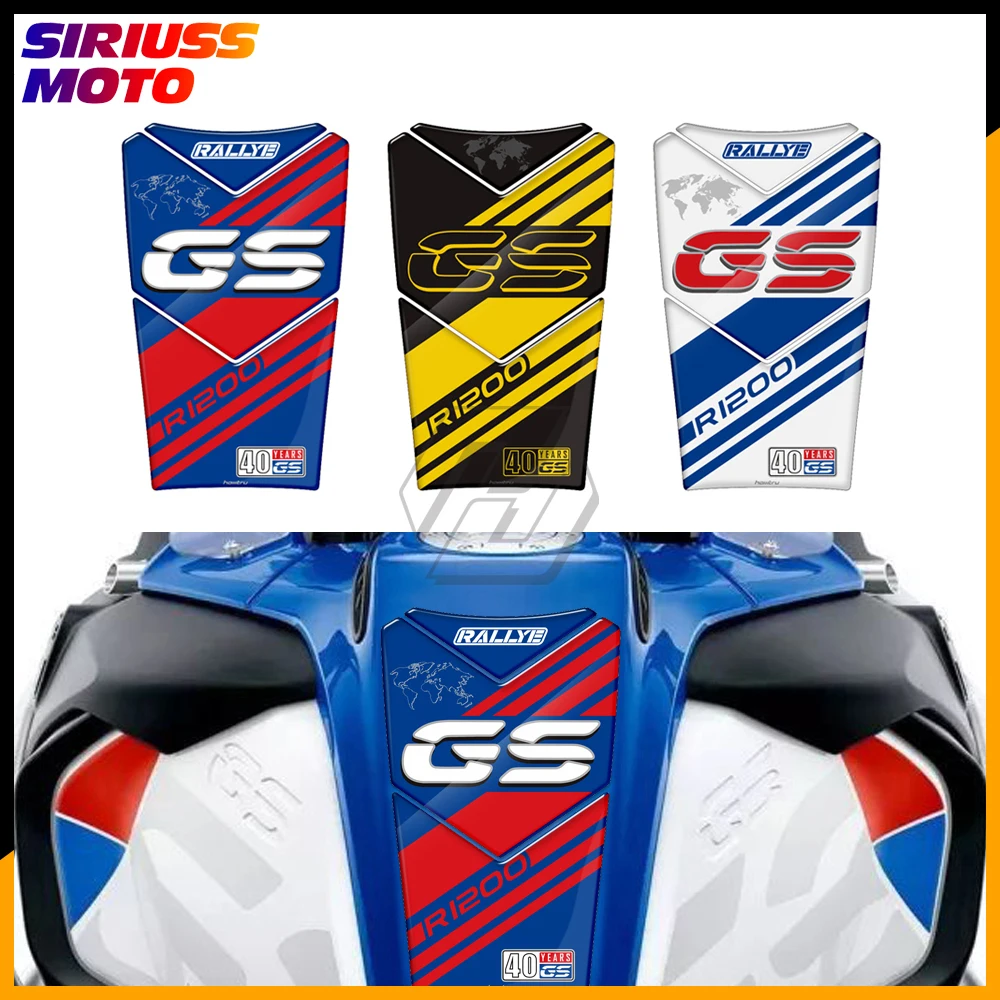 

3D Resin Motorcycle Gas Tank Pad Protection Decals for BMW R1200GS Adventure 2014-2019