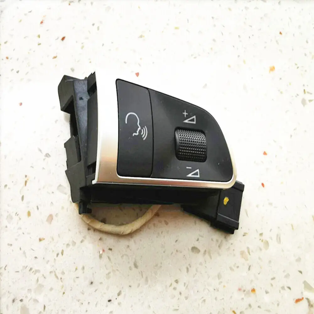 

WXZOS Steering Wheel Voice Volume Control Right Switch 4E0951527AE For Audi Q7 2010-12