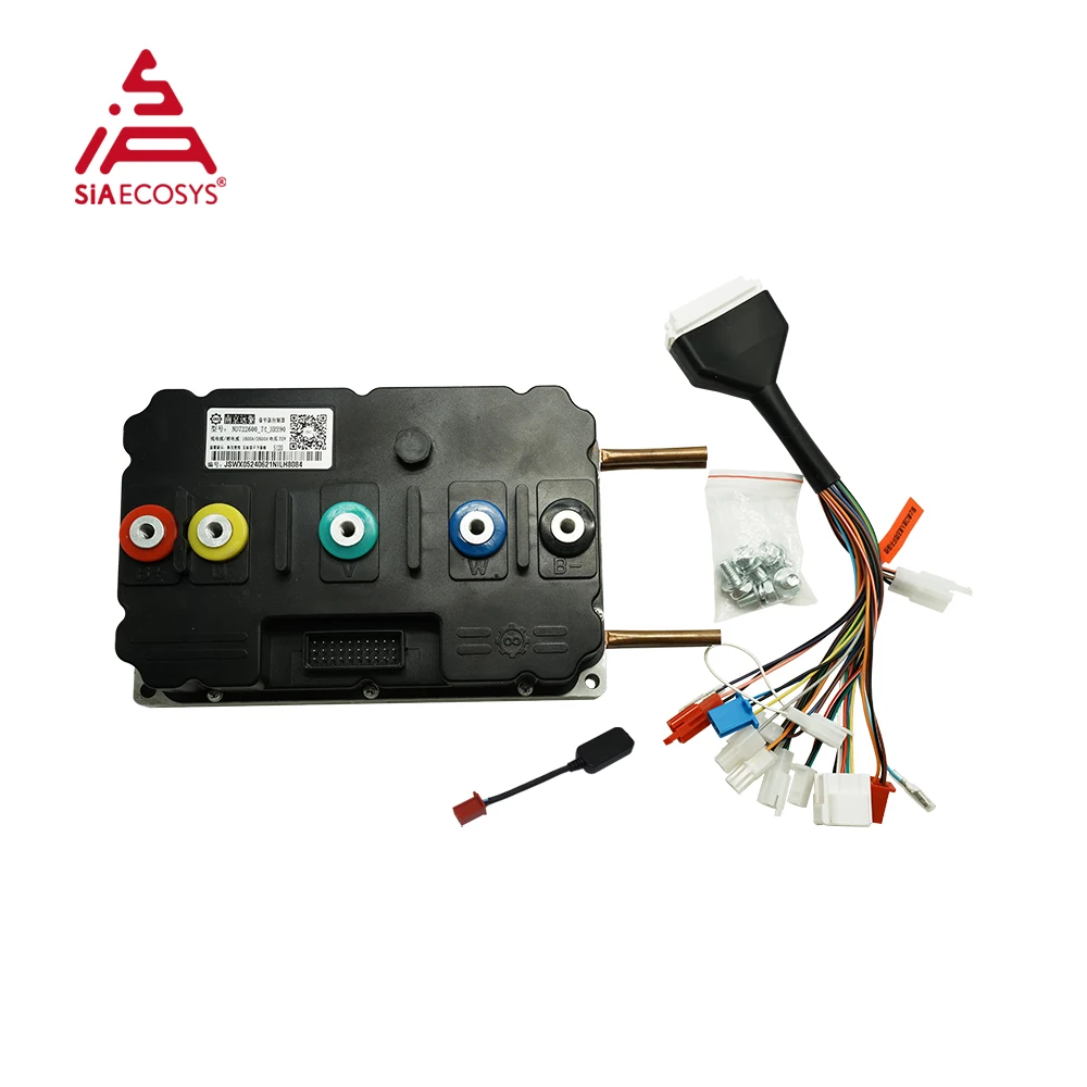 

Fardriver Controller ND722600 Water Cooled Programmable Sine Wave 72V 1300A BLDC Controller for 25kw High Power Electric Motor