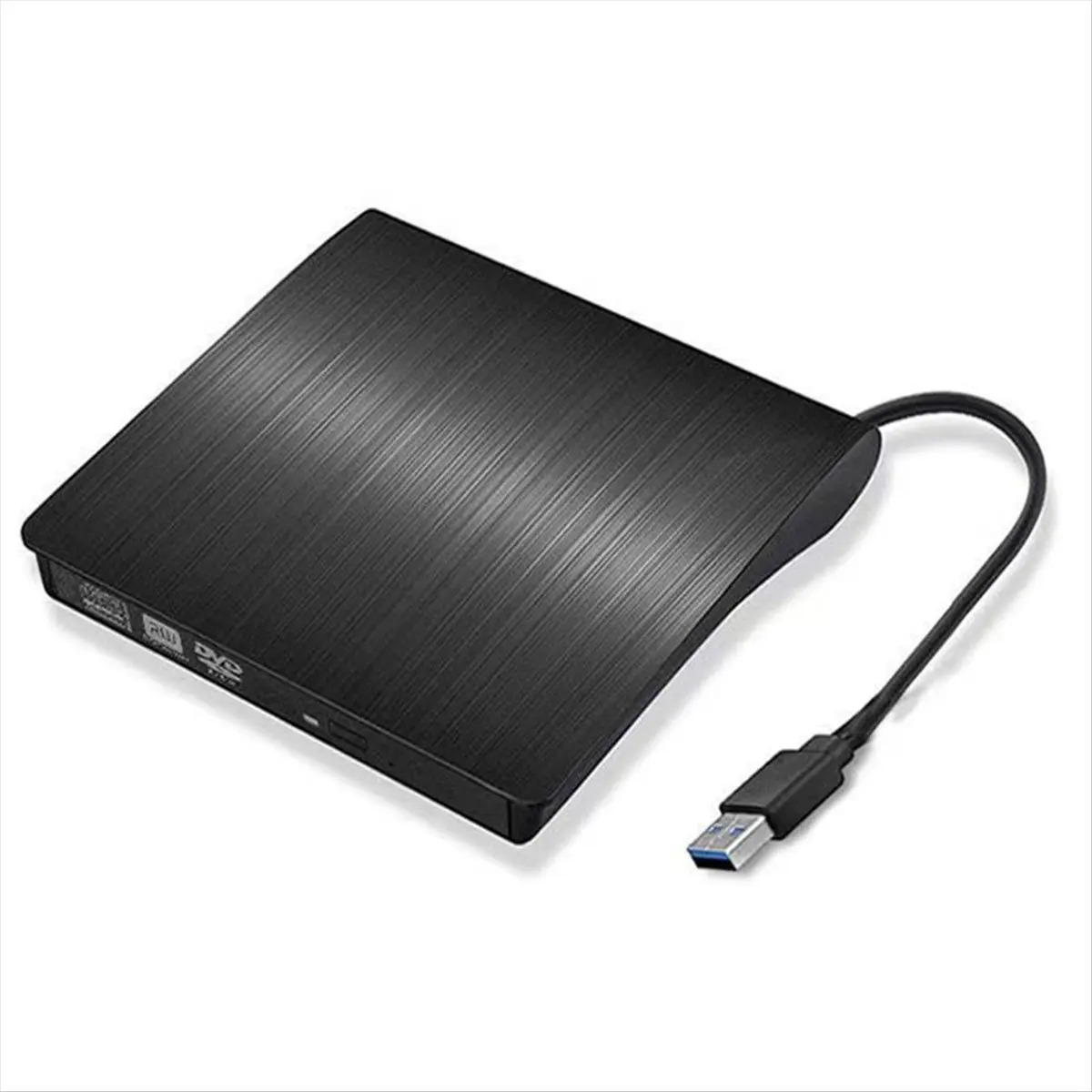 A46U 3.0 USB External DVD Drive High-Speed Portable CD/DVD +/-RW Burner for Laptop Linux