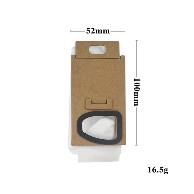 B64B-30Pcs ل Xiaomi Roborock H7 H6 مكنسة كهربائية غير المنسوجة النسيج كيس لجميع الغبار المهنية استبدال الملحقات أجزاء