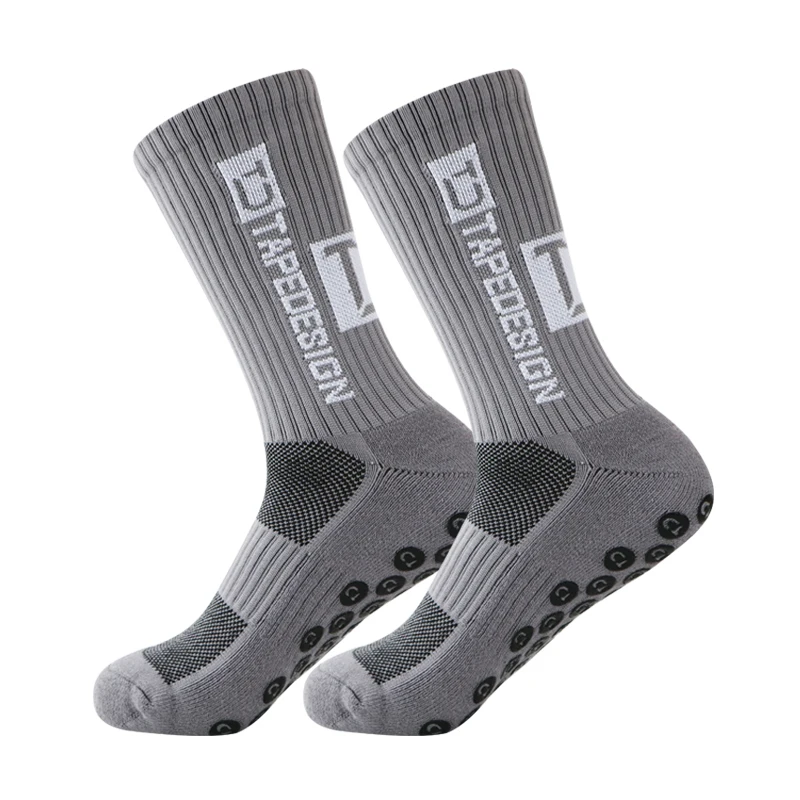 Calcetines antideslizantes para hombre y mujer, medias deportivas para fútbol, baloncesto, tenis, ciclismo, 38-45