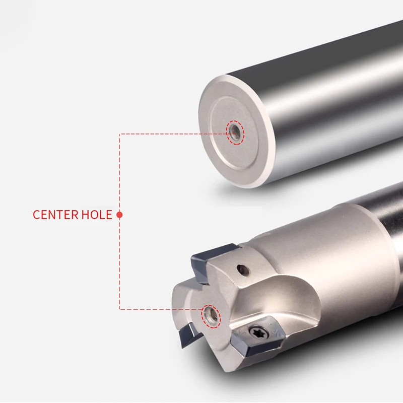 Q.Grt EAP300R High Precision Milling Tools Shank R0.8 CNC Machining Center Right Angle Shoulder APMT1135 Insert End Mill Cutter