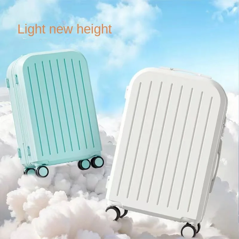 suitcase for women, 20 inch small fresh student suitcase for men, 24 inch anti drop travel suitcase, new password box