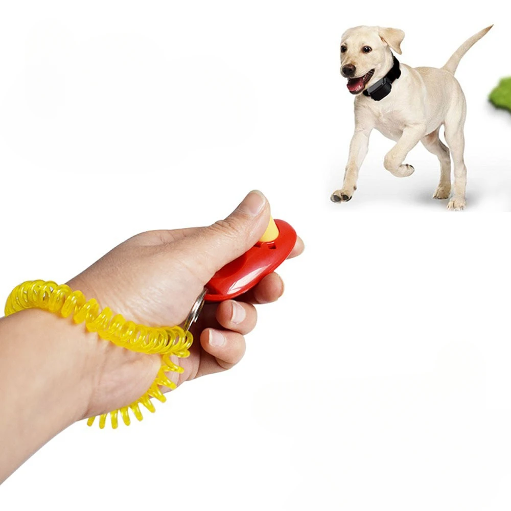 Dog Clicker Toys Pet Tranining Clicker Obedience Dog Cat Training Trainer