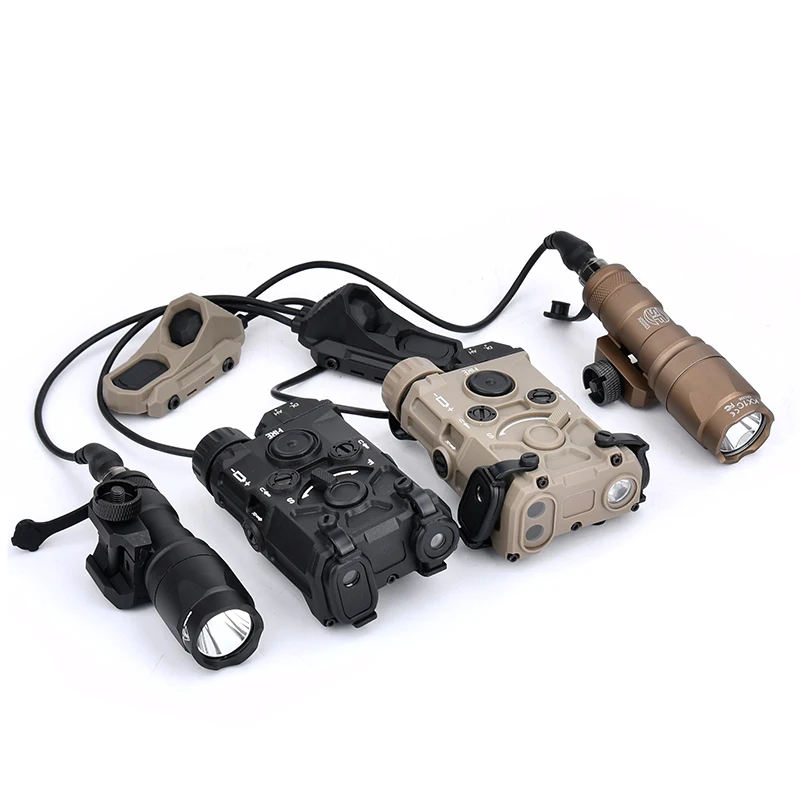 OGL Eotech Surefir Aluminum alloy flashlight combination M300 M600 White strobe flashlight With AXON double control switch peq view 3