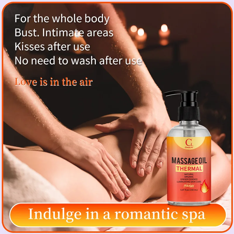 Heat Sensation Massage Oil Moisturize The Skin Sex Oil