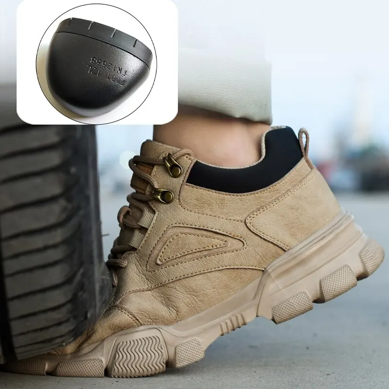 Scarpe antinfortunistiche maschili Sneakers da lavoro stivali antinfortunistici da lavoro indistruttibili scarpe invernali da uomo scarpe con punta in acciaio scarpe antinfortunistiche sportive Dropshipping