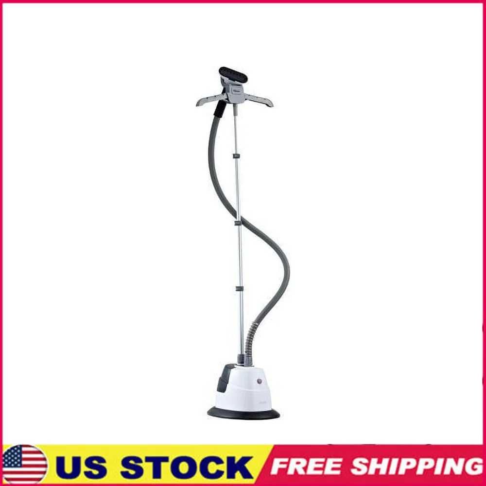 

Отпариватель для одежды мощностью 1500 Вт, 360° ° Поворотная регулируемая вешалка, эргономичная паровая насадка, автоматическое отключение, непрерывный паровой пресс, 46 минут, щетка для пресса брюк