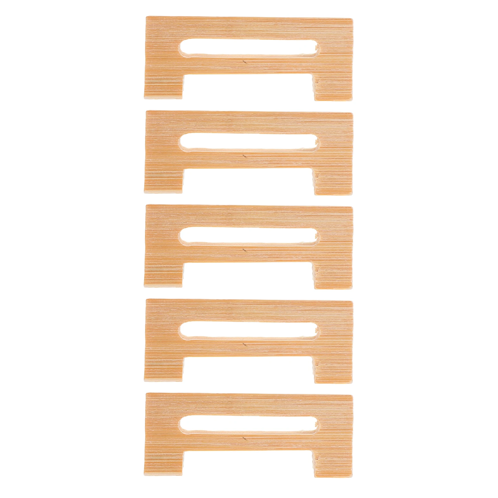 

5 Pcs Code Traditional Chinese Bridge Sanxian Maintenance Part Wooden Asian Instrument Parts Bamboo for Beginners