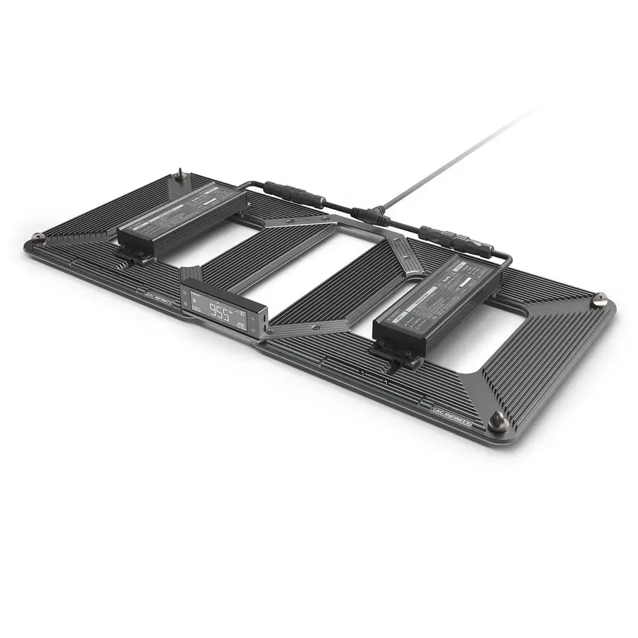 

Infinity IONGRID T24, LED Grow Light with Samsung LM301H Diodes, Full Spectrum Deeper Penetration Halo Coverage, Digital Dimming