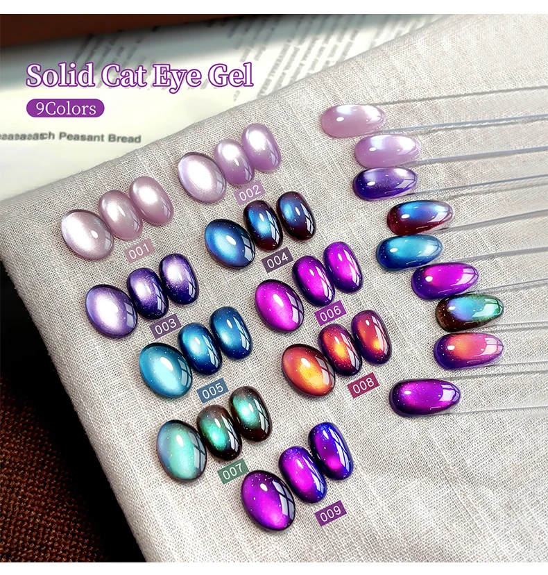 Jillradia 9 Farben Patting Gel Smudge Canned Hochpigmentierter Beliebter Semi-Fester Nagellack Gel Speziell für Nagelstudios – Detail 3