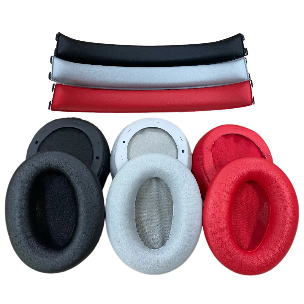 Headset Ear Pads Cover Headbeam for edifier W800BT plus Headphone Earpads Cushion Soft Protein Leather Foam Sponge Sleeve