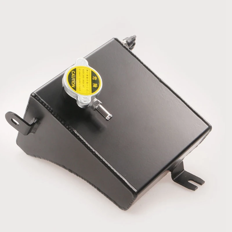 Tanque de água auxiliar do líquido refrigerante do radiador do carro 1.5l pode tanque de água auxiliar para nissan 240sx s13 1989-1994 alumínio