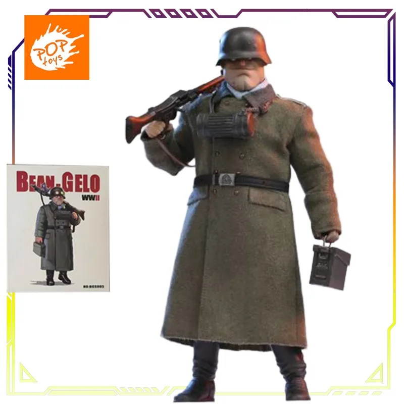 POPTOYS 오리지널 빅 헤드 군인 시리즈 아름다운 서양 숲 Kahn \ 브랜드 애니메이션 액션 피규어 모델 장난감 소년을위한 모델 선물