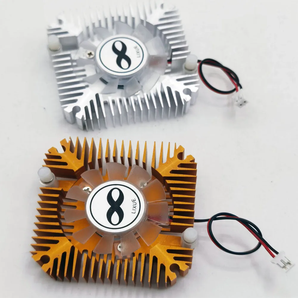 5W 10W High Power Led Heatsink With Fan Aluminium Cooling For 5W/10W Led 12V