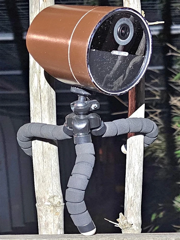 Mini Flexibles Oktopus-Stativ mit 360° Drehung ° Kugelkopf, 1/4-Zoll-Schraube, tragbarer Tischständer für GoPro-Kamera, Webcam, Smartphone, Vlogging – Detail 9