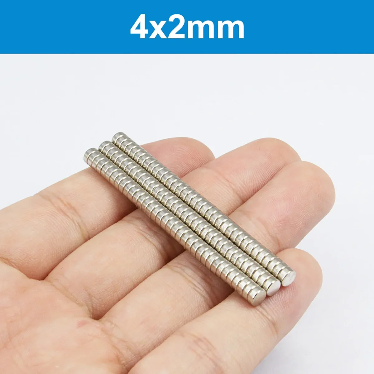 5~500pcs 4x2 NdFeB Rare Earth Magnets Diameter 4x2mm N35 Round Magnets Permanent Neodymium Magnets 4*2 Strong Magnet Disc