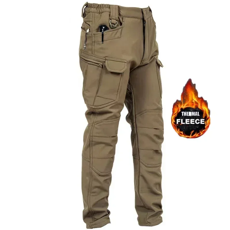 Men's tactical pants, casual work pants, durable forestry work pants, thick mountaineering pants, labor protection clothing
