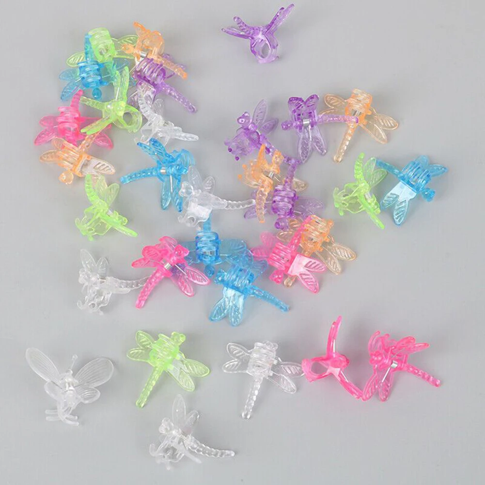 

High Quality New Arrival Practical Vine Fix Clip Clamps Dragonfly Orchid Yard 30pcs Flower Garden Supplies Outdoor