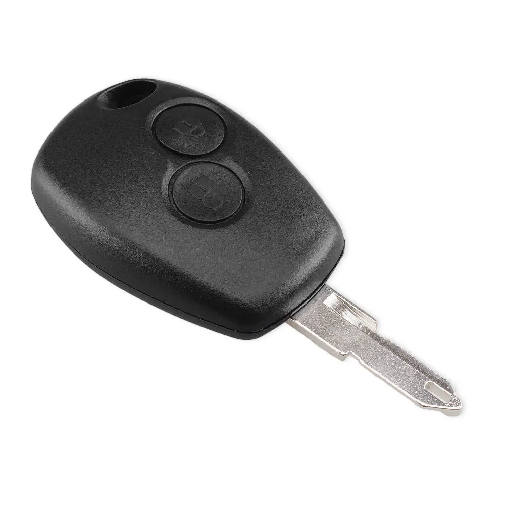 Dandkey Remote Key Shell For Renault Duster Clio DACIA 3 Twingo Logan Sandero Modus For Nissan 2 Buttons Car Alarm Key Case