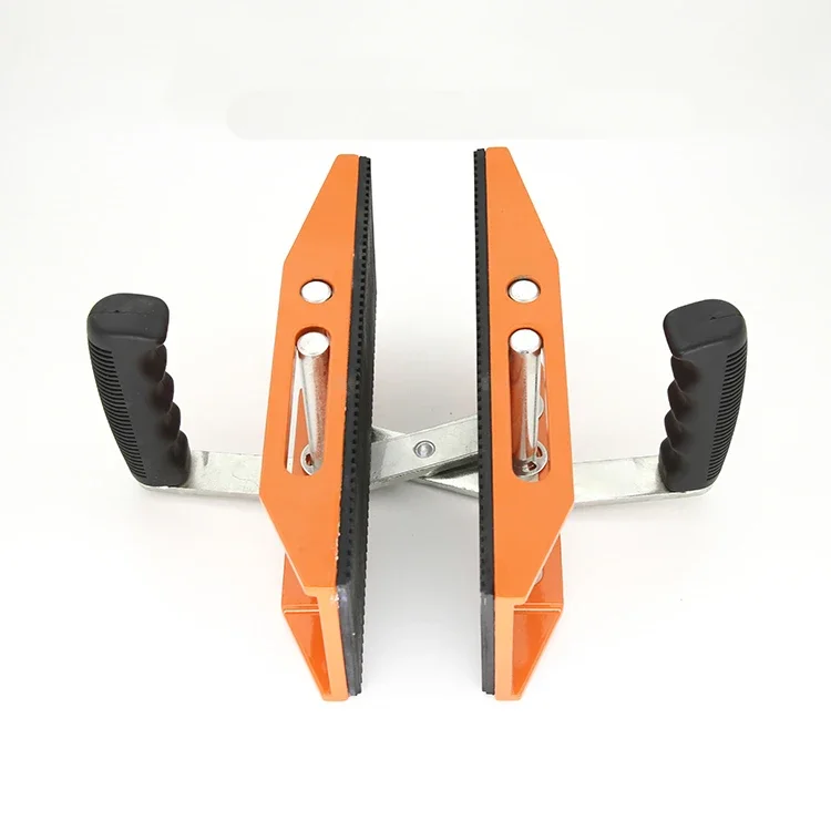 Handed stone slab clamp pair granite scissor lifting tool