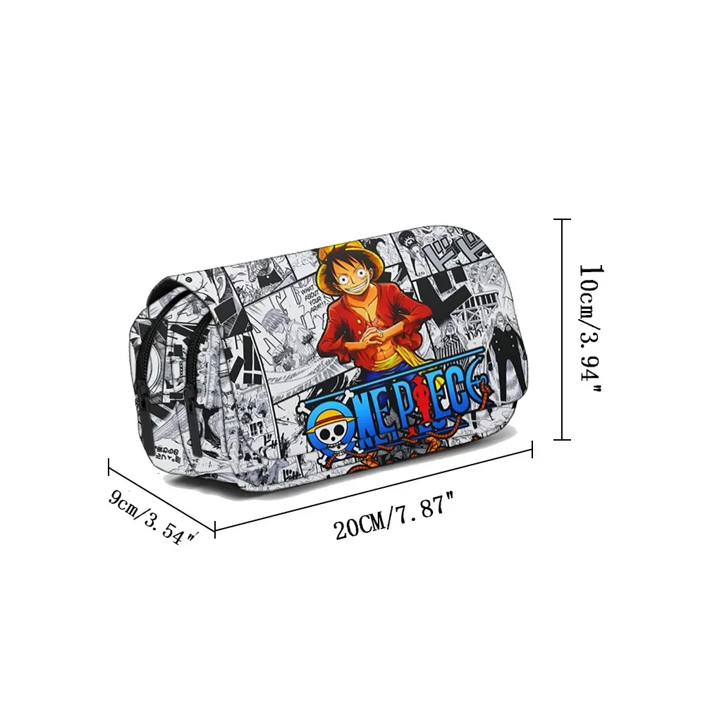 Desenhos animados Animação Pencil Box, Saco de papelaria, Estudantes do Ensino Primário e Secundário, Presente de Aniversário, Moda, 1 Pc